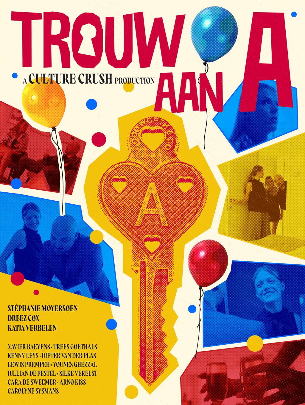 Filmposter for Trouw aan A 